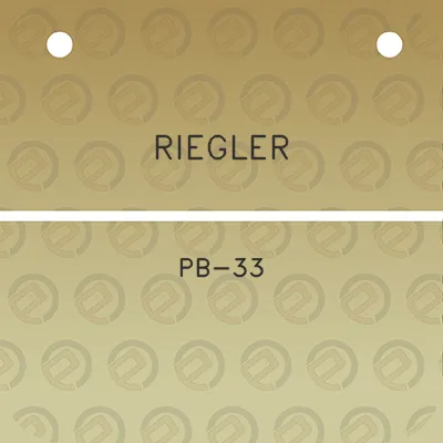 riegler-pb-33