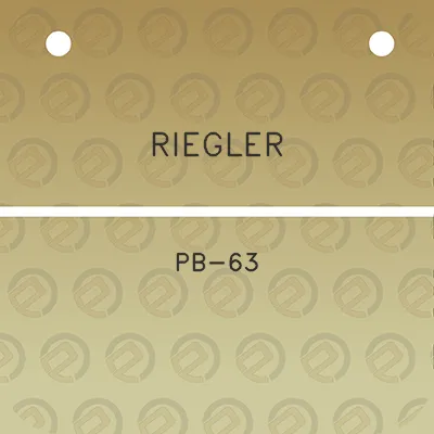 riegler-pb-63