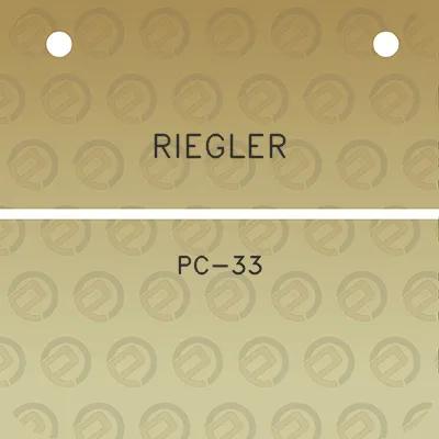 riegler-pc-33