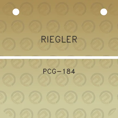 riegler-pcg-184