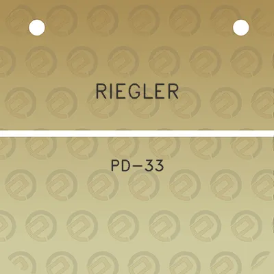 riegler-pd-33