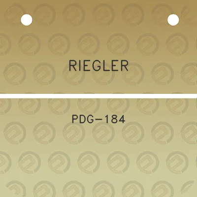 riegler-pdg-184