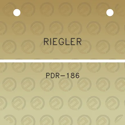 riegler-pdr-186