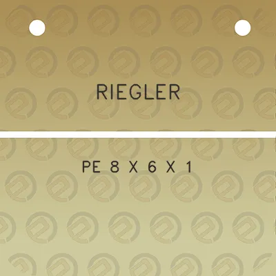 riegler-pe-8-x-6-x-1