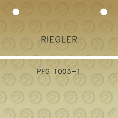 riegler-pfg-1003-1