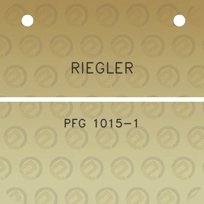 riegler-pfg-1015-1