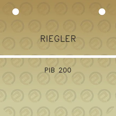 riegler-pib-200