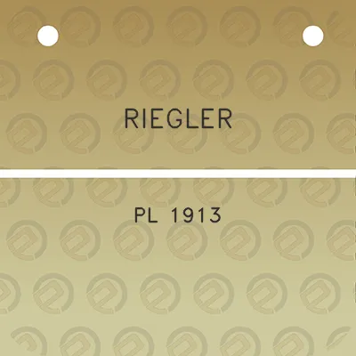 riegler-pl-1913