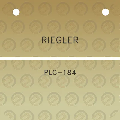 riegler-plg-184