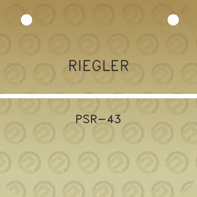 riegler-psr-43