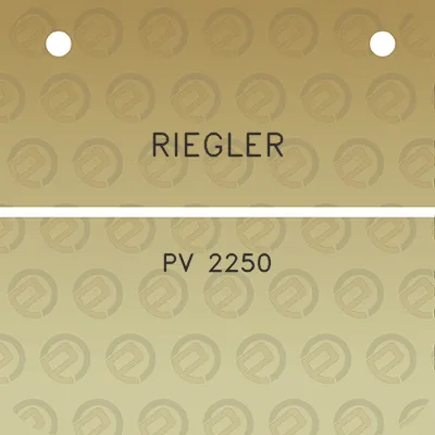 riegler-pv-2250