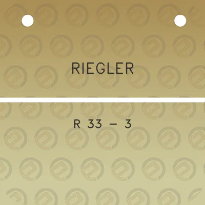 riegler-r-33-3