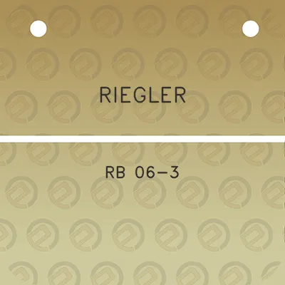 riegler-rb-06-3