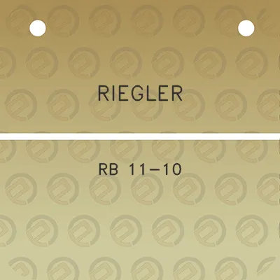 riegler-rb-11-10