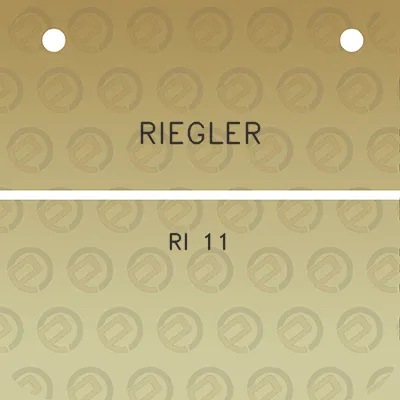 riegler-ri-11