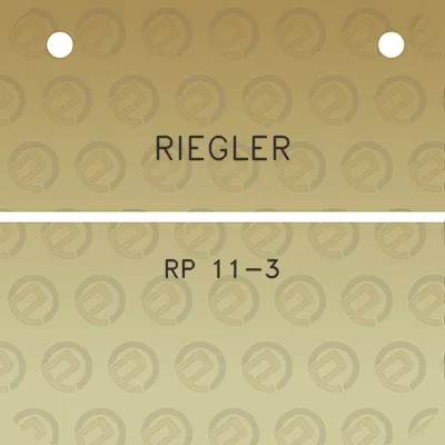 riegler-rp-11-3