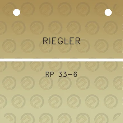 riegler-rp-33-6