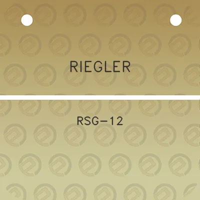 riegler-rsg-12