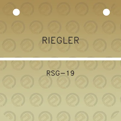 riegler-rsg-19