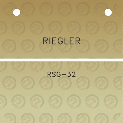 riegler-rsg-32