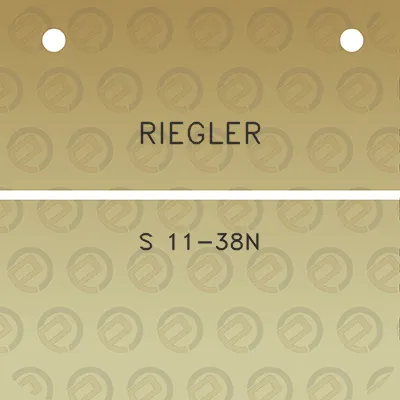 riegler-s-11-38n