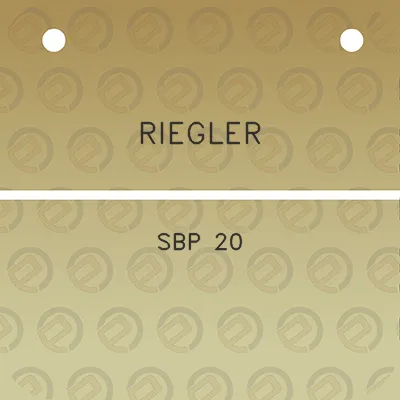 riegler-sbp-20