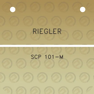 riegler-scp-101-m