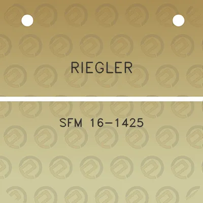 riegler-sfm-16-1425