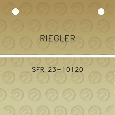 riegler-sfr-23-10120