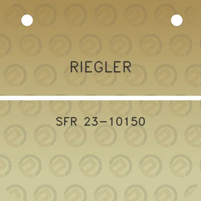 riegler-sfr-23-10150