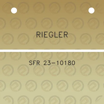 riegler-sfr-23-10180