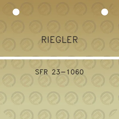 riegler-sfr-23-1060