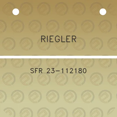 riegler-sfr-23-112180