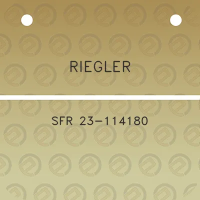 riegler-sfr-23-114180