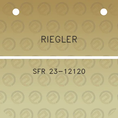 riegler-sfr-23-12120