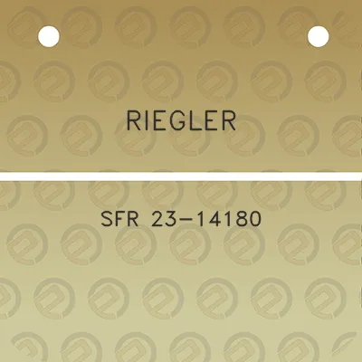 riegler-sfr-23-14180