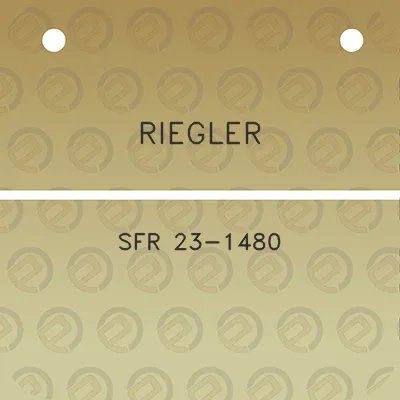 riegler-sfr-23-1480