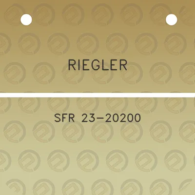 riegler-sfr-23-20200