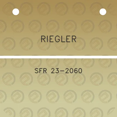 riegler-sfr-23-2060