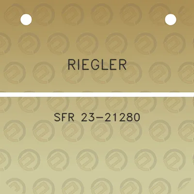 riegler-sfr-23-21280