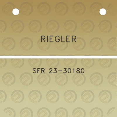 riegler-sfr-23-30180