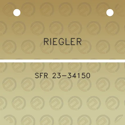 riegler-sfr-23-34150