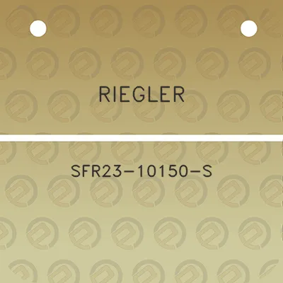 riegler-sfr23-10150-s