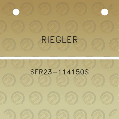 riegler-sfr23-114150s