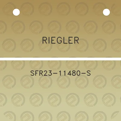 riegler-sfr23-11480-s