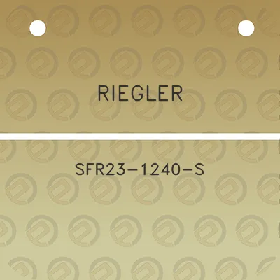 riegler-sfr23-1240-s