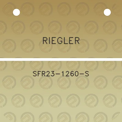 riegler-sfr23-1260-s