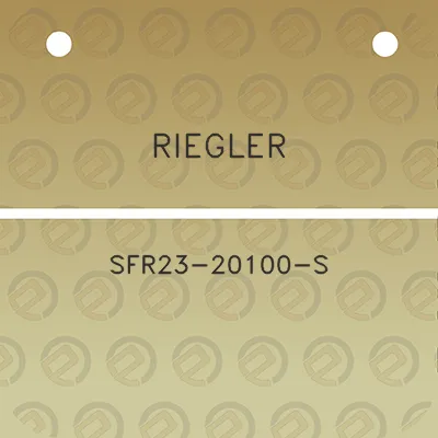 riegler-sfr23-20100-s