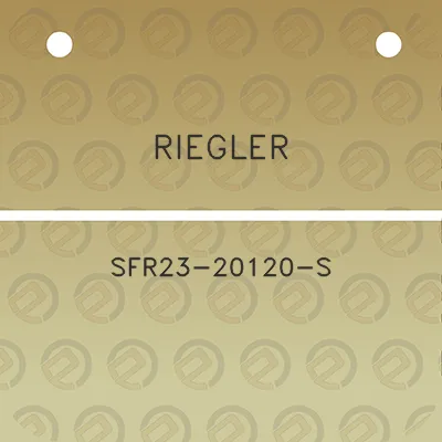 riegler-sfr23-20120-s