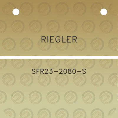 riegler-sfr23-2080-s